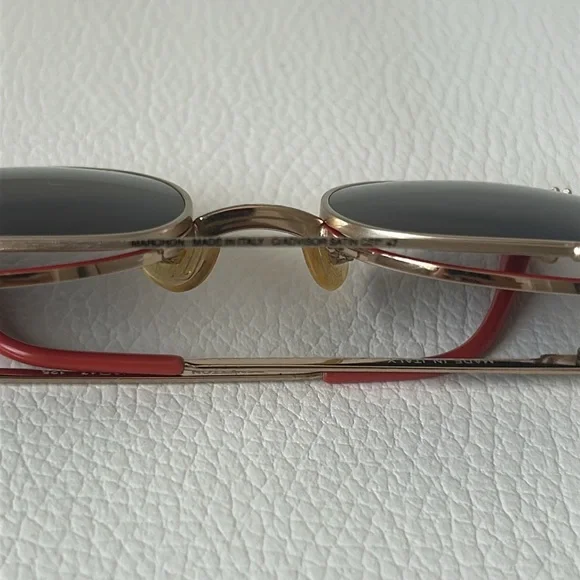 NEW. Round Red Retro Frame - Picture 7 of 15